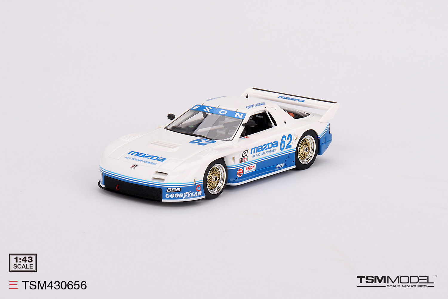 1/43 MAZDA RX-7 GTO NO.62 MAZDA MOTORSPORT 1991 IMSA ROAD AMERICA