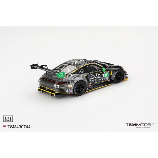 1/43 PORSCHE 911 GT3 R NO.91 GTD KELLY-MOSS WITH RILEY 2023 IMSA DAYTONA 24 HRS