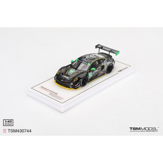 1/43 PORSCHE 911 GT3 R NO.91 GTD KELLY-MOSS WITH RILEY 2023 IMSA DAYTONA 24 HRS