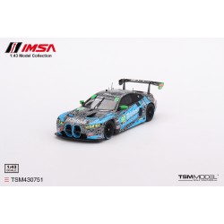 1/43 BMW M4 GT3 NO.97 TURNER MOTORSPORTS IMSA 2023 LAGUNA SECA GTD 2ND TSM430751 1/43 BMW M4 GT3 NO.97 TURNER MOTORSPORTS IMSA 2023 LAGUNA SECA GTD 2ND TSM430751