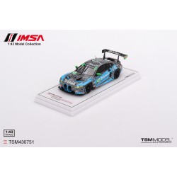 1/43 BMW M4 GT3 NO.97 TURNER MOTORSPORTS IMSA 2023 LAGUNA SECA GTD 2ND TSM430751