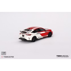 1/43 HONDA CIVIC TYPE R NO.1 2023 PACE CAR RED TSM430766 1/43 HONDA CIVIC TYPE R NO.1 2023 PACE CAR RED TSM430766