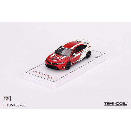 1/43 HONDA CIVIC TYPE R NO.1 2023 PACE CAR RED TSM430766