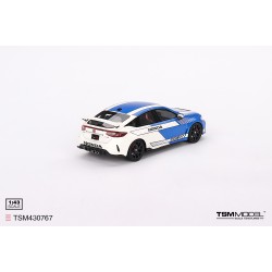 1/43 HONDA CIVIC TYPE R NO.3 2023 PACE CAR BLUE TSM430767 1/43 HONDA CIVIC TYPE R NO.3 2023 PACE CAR BLUE TSM430767