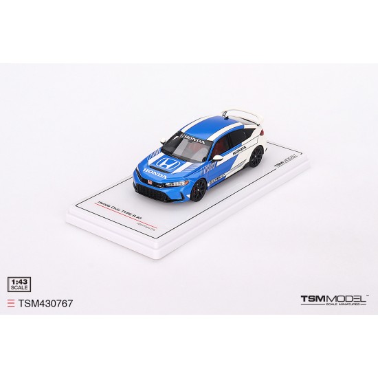 1/43 HONDA CIVIC TYPE R NO.3 2023 PACE CAR BLUE