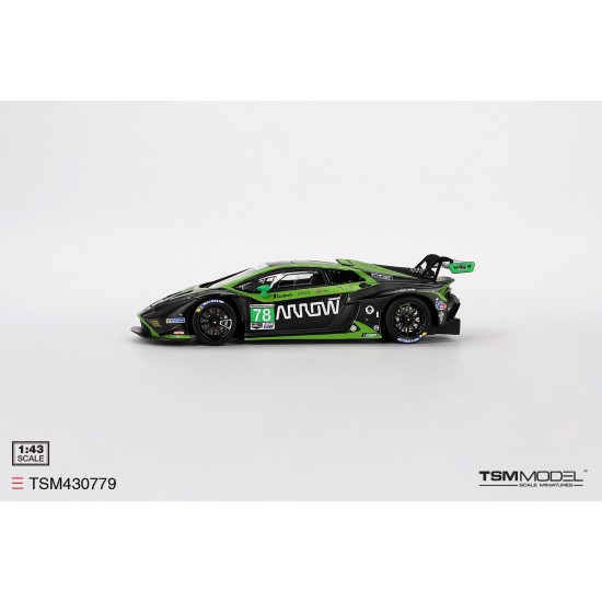 1/43 LAMBORGHINI HURACAN GT3 EVO2 NO.78 FORTE RACING 2023 IMSA DAYTONA 24 HRS