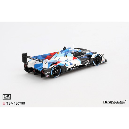 1/43 BMW M HYBRID V8 GTP NO.24 BMW M TEAM RLL 2024 IMSA DAYTONA 24 HRS