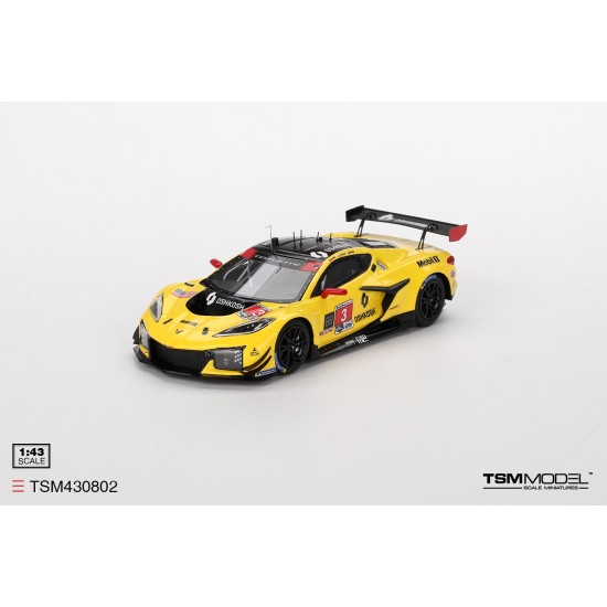 1/43 CHEVROLET CORVETTE Z06 GT3.R NO.3 CORVETTE RACING BY PRATT MILLER MOTORSPORTS 2024 IMSA DAYTONA 24 HRS