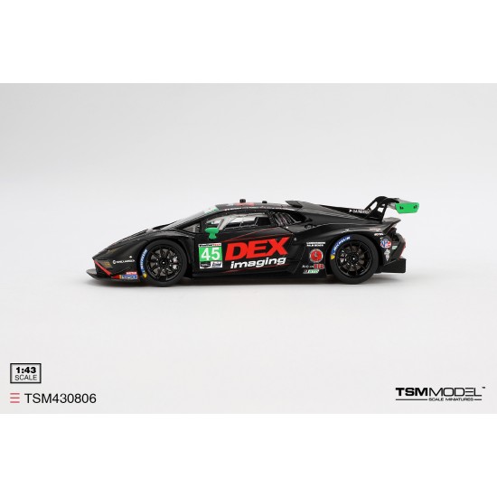 1/43 LAMBORGHINI HURACAN GT3 EVO2 NO.45 WAYNE TAYLOR RACING WITH ANDRETTI 2024 IMSA DAYTONA 24 HRS