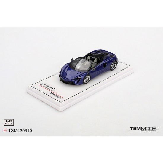 1/43 MCLAREN ARTURA SPIDER TANZANITE BLUE