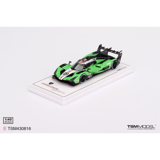 1/43 LAMBORGHINI SC63 NO.63 IRON LYNX 2024 IMSA SEBRING 12 HRS