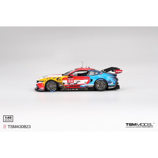 1/43 FORD MUSTANG GT3 NO.64 FORD MULTIMATIC MOTORSPORTS 2024 IMSA LAGUNA SECA