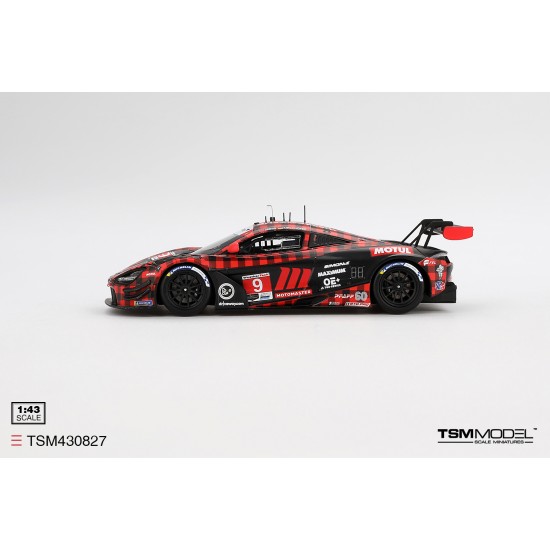 1/43 MCLAREN 720S GT3 EVO NO.9 PFAFF MOTORSPORTS PLAID 2024 IMSA CHEVROLET GRAND PRIX