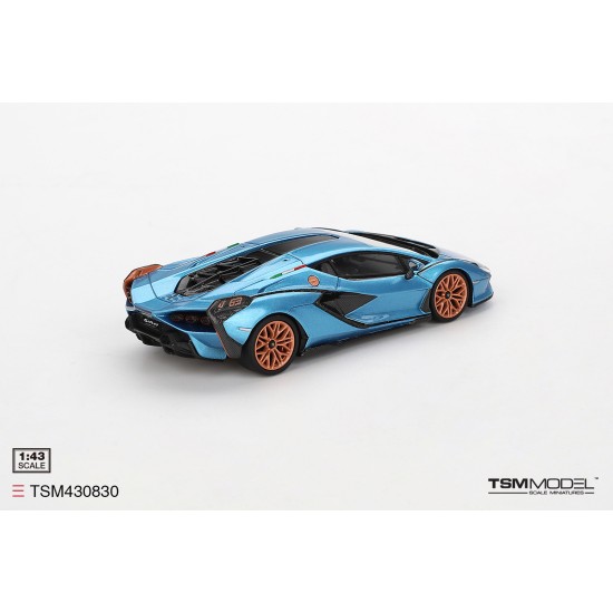 1/43 LAMBORGHINI SIAN FKP 37 BLU AEGIR