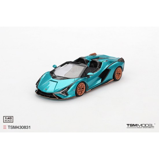 1/43 LAMBORGHINI SIAN ROADSTER BLU URANUS