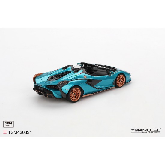 1/43 LAMBORGHINI SIAN ROADSTER BLU URANUS