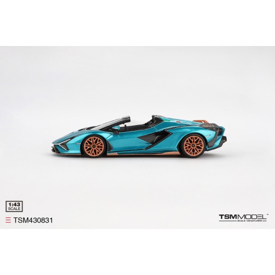 1/43 LAMBORGHINI SIAN ROADSTER BLU URANUS