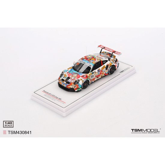 1/43 PORSCHE 911 GT3 CUP NO.88 BINGO RACING TIGER WU 2024 PORSCHE CARRERA CUP JAPAN AM CLASS
