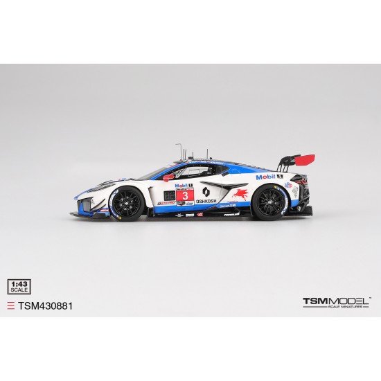 1/43 CHEVROLET CORVETTE Z06 GT3.R NO.3 CORVETTE RACING BY PRATT MILLER MOTORSPORTS 2025 IMSA SEBRING 12 HRS