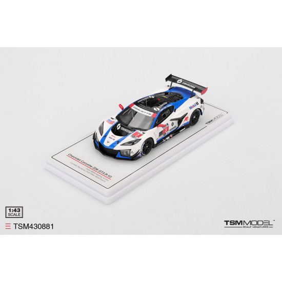 1/43 CHEVROLET CORVETTE Z06 GT3.R NO.3 CORVETTE RACING BY PRATT MILLER MOTORSPORTS 2025 IMSA SEBRING 12 HRS