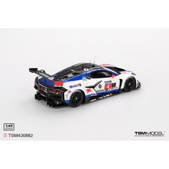 1/43 CHEVROLET CORVETTE Z06 GT3.R NO.4 CORVETTE RACING BY PRATT MILLER MOTORSPORTS 2025 IMSA SEBRING 12 HRS