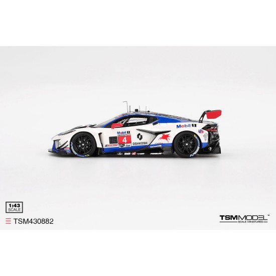 1/43 CHEVROLET CORVETTE Z06 GT3.R NO.4 CORVETTE RACING BY PRATT MILLER MOTORSPORTS 2025 IMSA SEBRING 12 HRS
