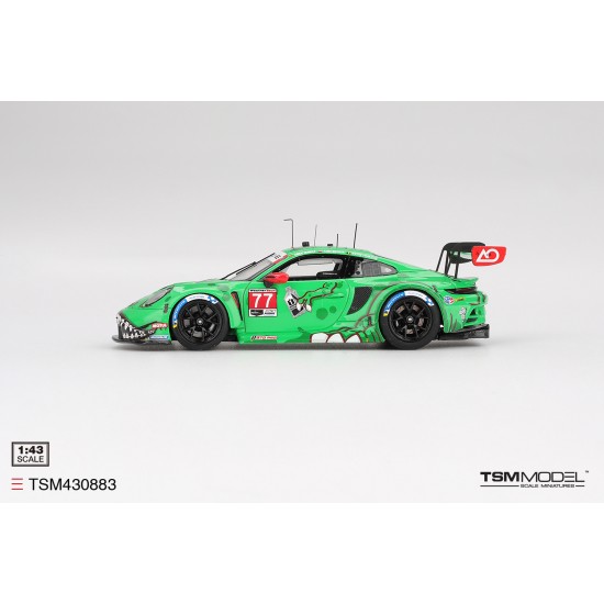 1/43 PORSCHE 911 GT3 R (992) NO.77 AO RACING 2025 IMSA SEBRING 12 HRS CLASS WINNER