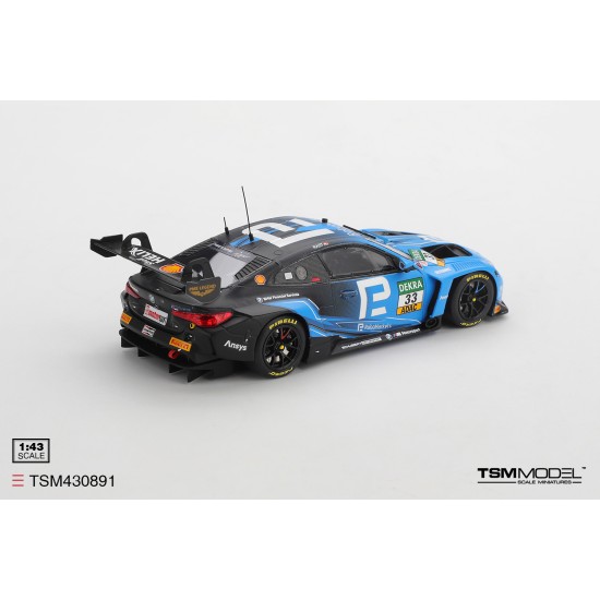 1/43 BMW M4 GT3 EVO NO.33 SCHUBERT MOTORSPORT 2025 DTM ZANDVOORT RACE 1 WINNER