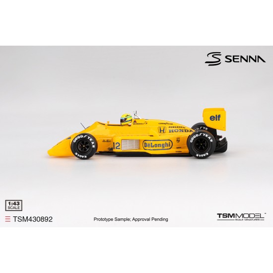 1/43 LOTUS 99T NO.12 AYRTON SENNA 1987 MONACO GRAND PRIX WINNER