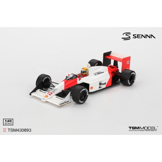 1/43 MCLAREN MP4/4 NO.12 AYRTON SENNA 1988 JAPANESE GRAND PRIX WINNER