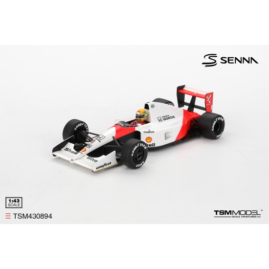 1/43 MCLAREN MP4/6 NO.1 AYRTON SENNA 1991 JAPANESE GRAND PRIX 2ND PLACE