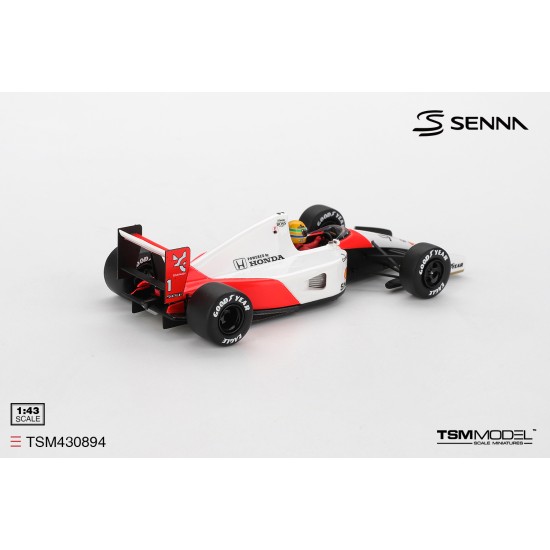 1/43 MCLAREN MP4/6 NO.1 AYRTON SENNA 1991 JAPANESE GRAND PRIX 2ND PLACE