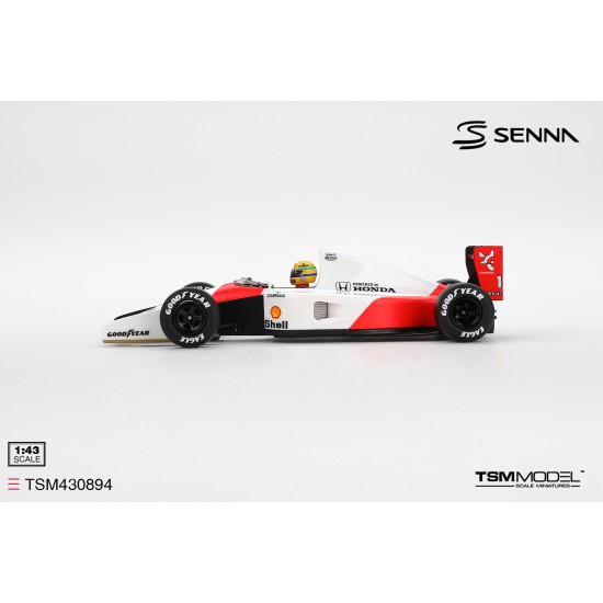 1/43 MCLAREN MP4/6 NO.1 AYRTON SENNA 1991 JAPANESE GRAND PRIX 2ND PLACE