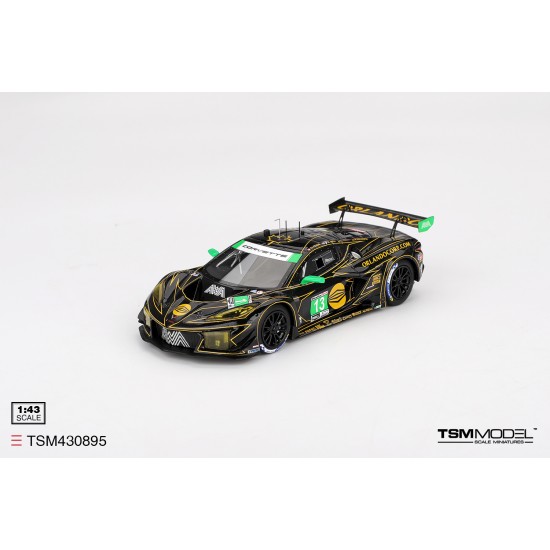 1/43 CHEVROLET CORVETTE Z06 GT3.R NO.13 AWA RACING 2025 IMSA DAYTONA 24 HRS CLASS WINNER