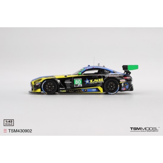 1/43 MERCEDES-AMG GT3 EVO NO.80 LONE STAR RACING 2025 IMSA DAYTONA 24 HRS
