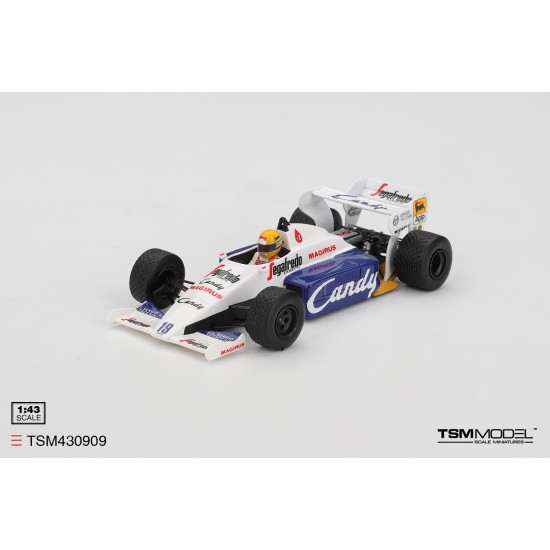 1/43 TOLEMAN TG184 NO.19 AYRTON SENNA 1984 MONACO GRAND PRIX 2ND PLACE