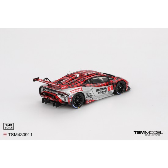 1/43 LAMBORGHINI HURACAN GT3 EVO2 NO.9 PFAFF MOTORSPORTS 2025 IMSA WEATHERTECH GTD PRO