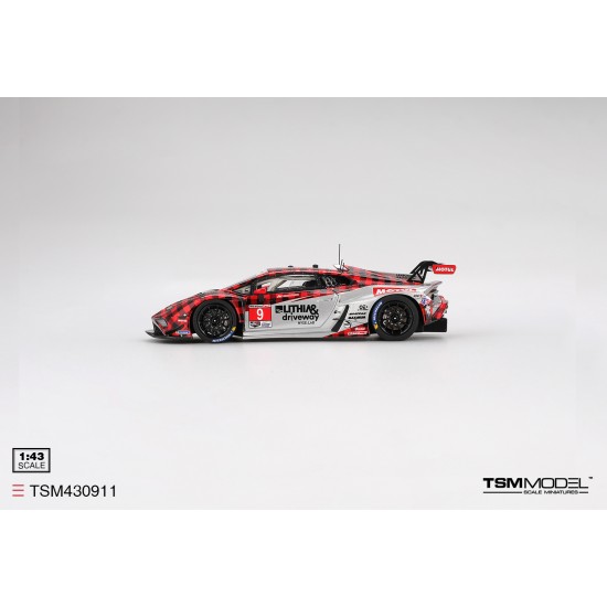 1/43 LAMBORGHINI HURACAN GT3 EVO2 NO.9 PFAFF MOTORSPORTS 2025 IMSA WEATHERTECH GTD PRO