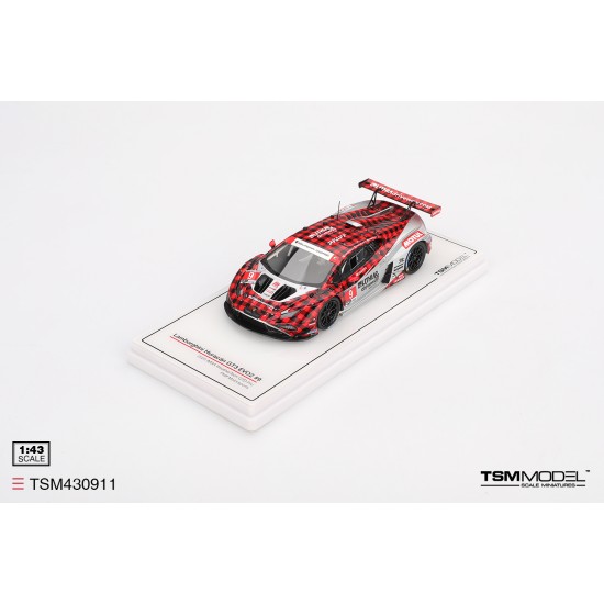 1/43 LAMBORGHINI HURACAN GT3 EVO2 NO.9 PFAFF MOTORSPORTS 2025 IMSA WEATHERTECH GTD PRO