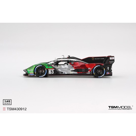1/43 LAMBORGHINI SC63 NO.63 AUTOMOBIL LAMBORGHINI SQUADRA CORSE 2025 IMSA DAYTONA 24 HRS