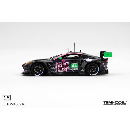 1/43 ASTON MARTIN VANTAGE GT3 EVO NO.44 MAGNUS RACING 2025 IMSA WALKINS GLEN 6 HRS
