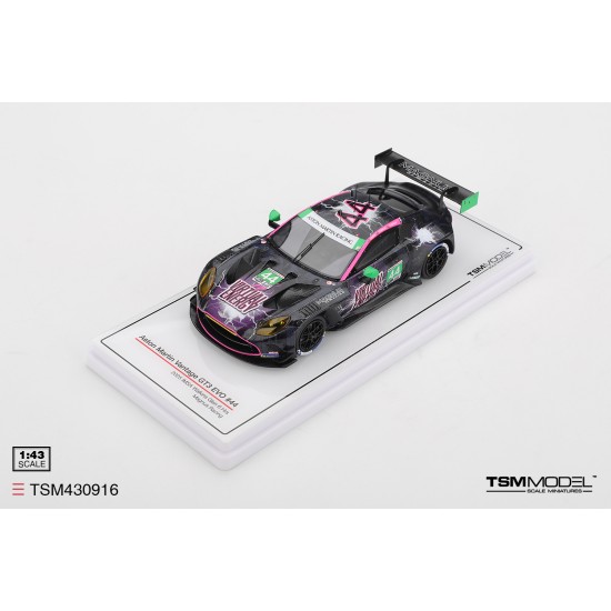 1/43 ASTON MARTIN VANTAGE GT3 EVO NO.44 MAGNUS RACING 2025 IMSA WALKINS GLEN 6 HRS
