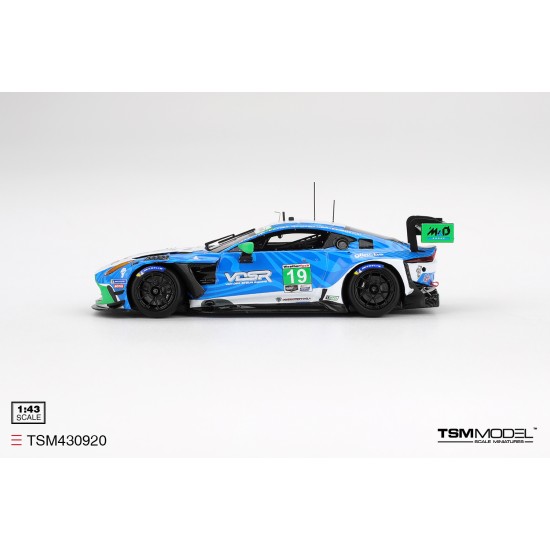 1/43 ASTON MARTIN VANTAGE GT3 EVO NO.19 VAN DER STEUR RACING 2025 IMSA DAYTONA 24 HRS