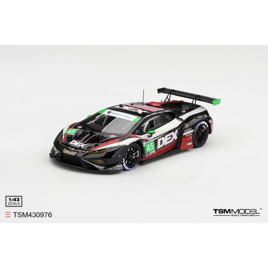 1/43 LAMBORGHINI HURACAN GT3 EVO2 NO.45 DEX WAYNE TAYLOR RACING 2026 IMSA DAYTONA 24 HRS