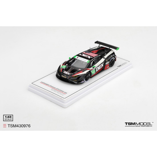 1/43 LAMBORGHINI HURACAN GT3 EVO2 NO.45 DEX WAYNE TAYLOR RACING 2026 IMSA DAYTONA 24 HRS