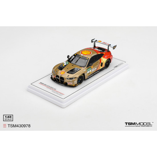 1/43 BMW M4 GT3 EVO NO.3 SCHUBERT MOTORSPORT 2026 DTM ZANVOORT RACE 2 WINNER