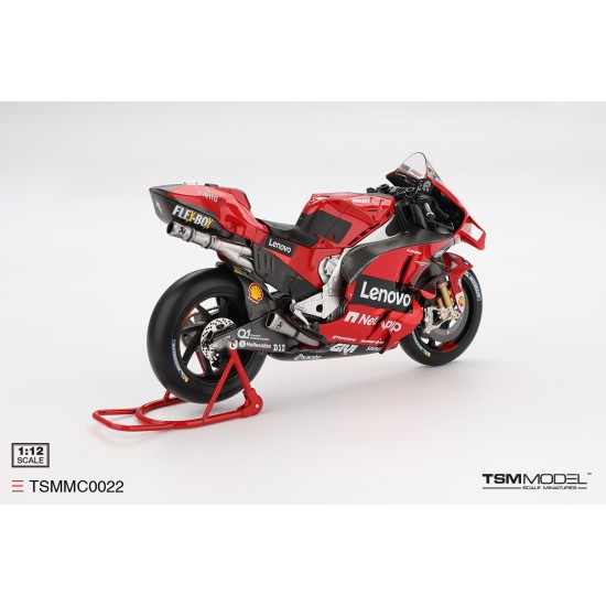 1/12 DUCATI DESMOSEDICI GP22 NO.43 DUCATI LENOVO TEAM MOTOGP 2022 GRAN PREMIO D'ITALIA (DIECAST)