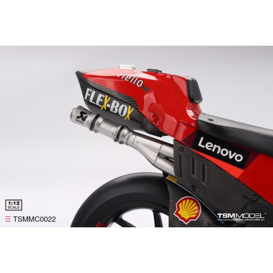 1/12 DUCATI DESMOSEDICI GP22 NO.43 DUCATI LENOVO TEAM MOTOGP 2022 GRAN PREMIO D'ITALIA (DIECAST)