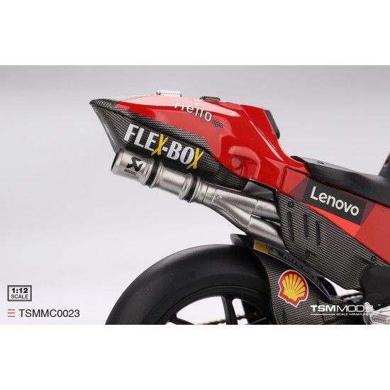1/12 DUCATI DESMOSEDICI GP22 NO.63 DUCATI LENOVO TEAM MOTOGP 2022 GRAN PREMIO D'ITALIA (DIECAST)