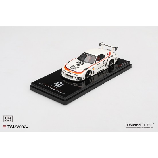 1/43 MAZDA RX-7 LB-SUPER SILHOUETTE NO.41 NUMERO RESERVE